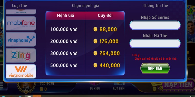 Nạp tiền Rikvip: Hướng dẫn nạp tiền chi tiết an toàn 6 Cổng game Rikvip cung cấp nhiều phương thức thanh toán khác nhau