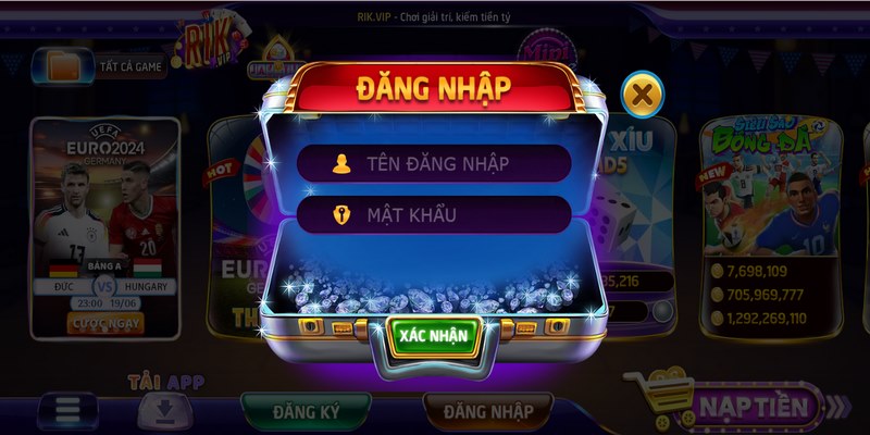 Đăng nhập Rikvip: Siêu nhanh, thỏa sức trải nghiệm đỉnh cao 2 Đăng nhập Rikvip trên máy tính dễ nhất chỉ với 4 bước thao tác