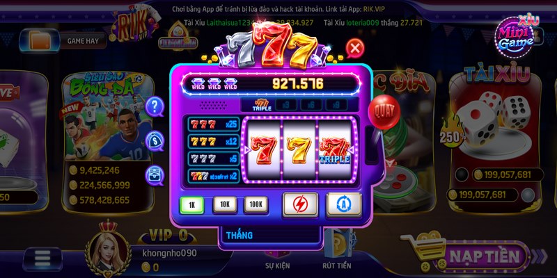 Xèng 777 Rikvip: Bí kíp chiến thắng từ các cao thủ 6 Biết dừng chơi Xèng 777 Rikvip đúng lúc